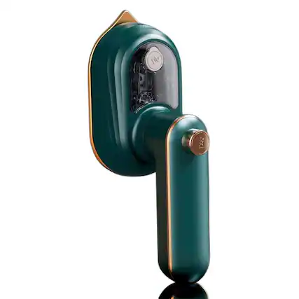 Front. Stock Preferred - Portable Mini Steam Iron – Handheld Garment Steamer for Clothes, Fast Heat 20s, Dual Dry & Wet Ironing.