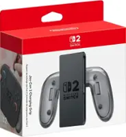 Nintendo - Joy-Con 2 Charging Grip - Black - Front_Zoom