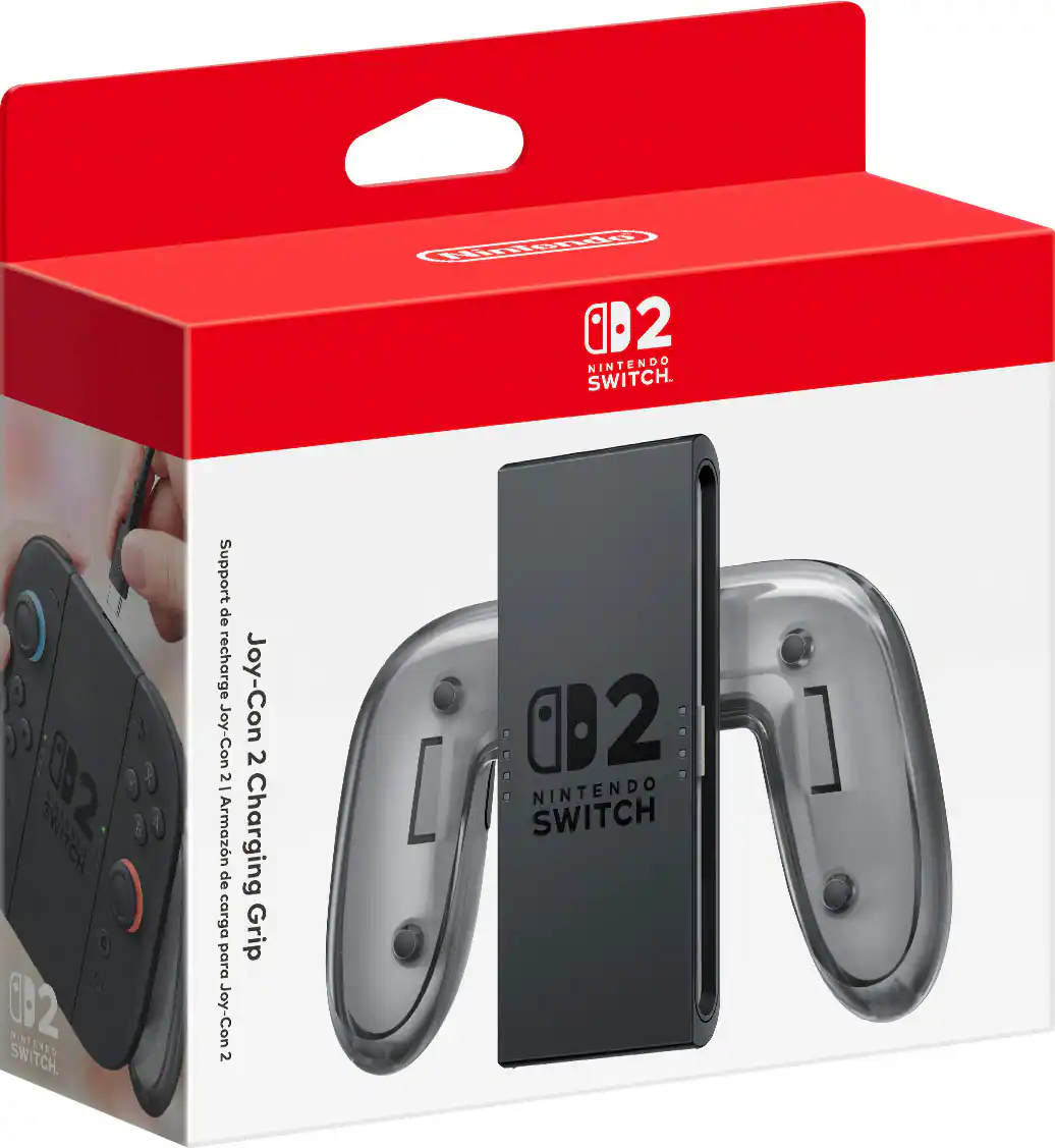 The text on the image is already correctly grouped and formatted. It reads: "Joy-Con 2 - Nintendo Switch - Charging Grip for Joy-Con 2 - Nintendo Switch."