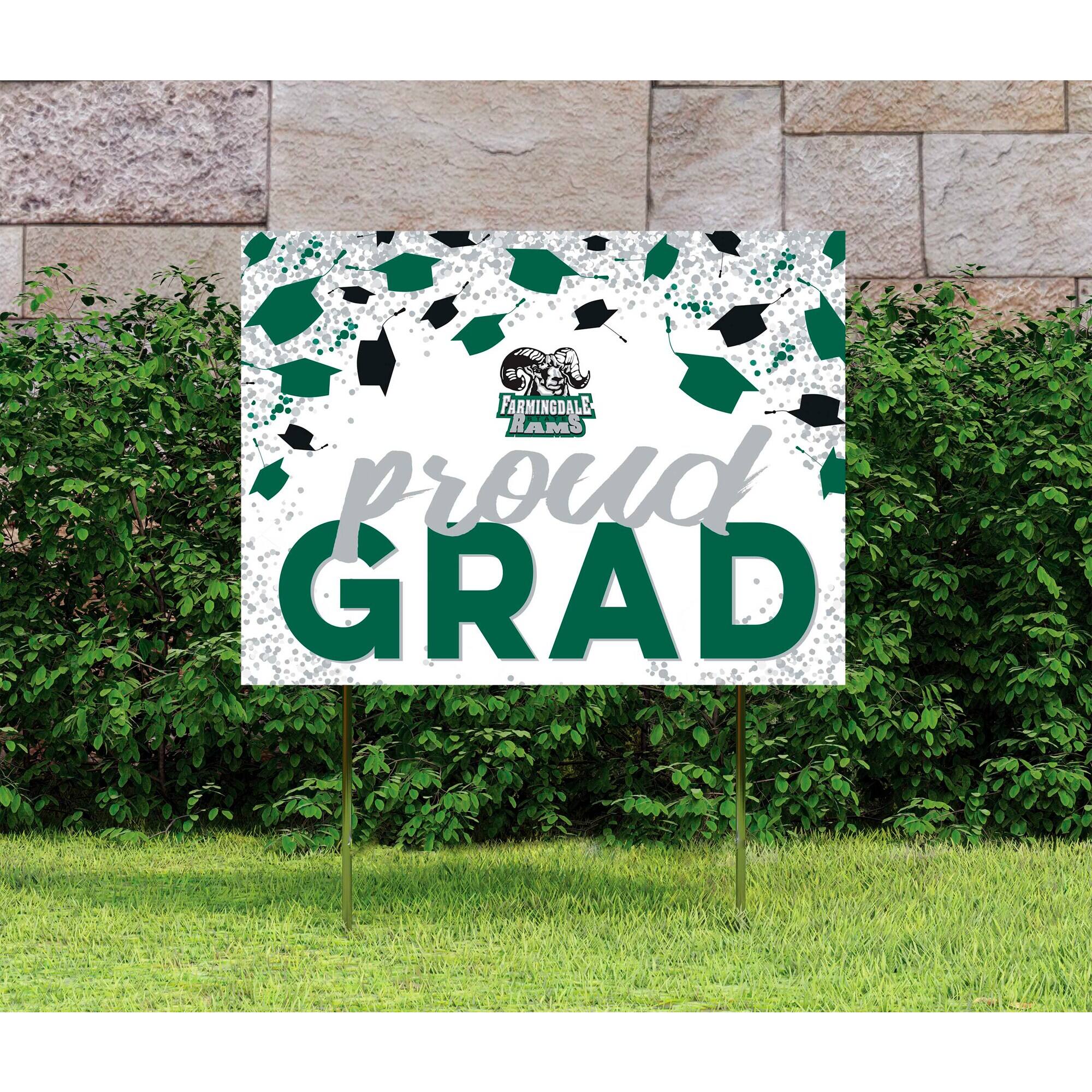 FARMINGDALE RAMS  
proud GRAD