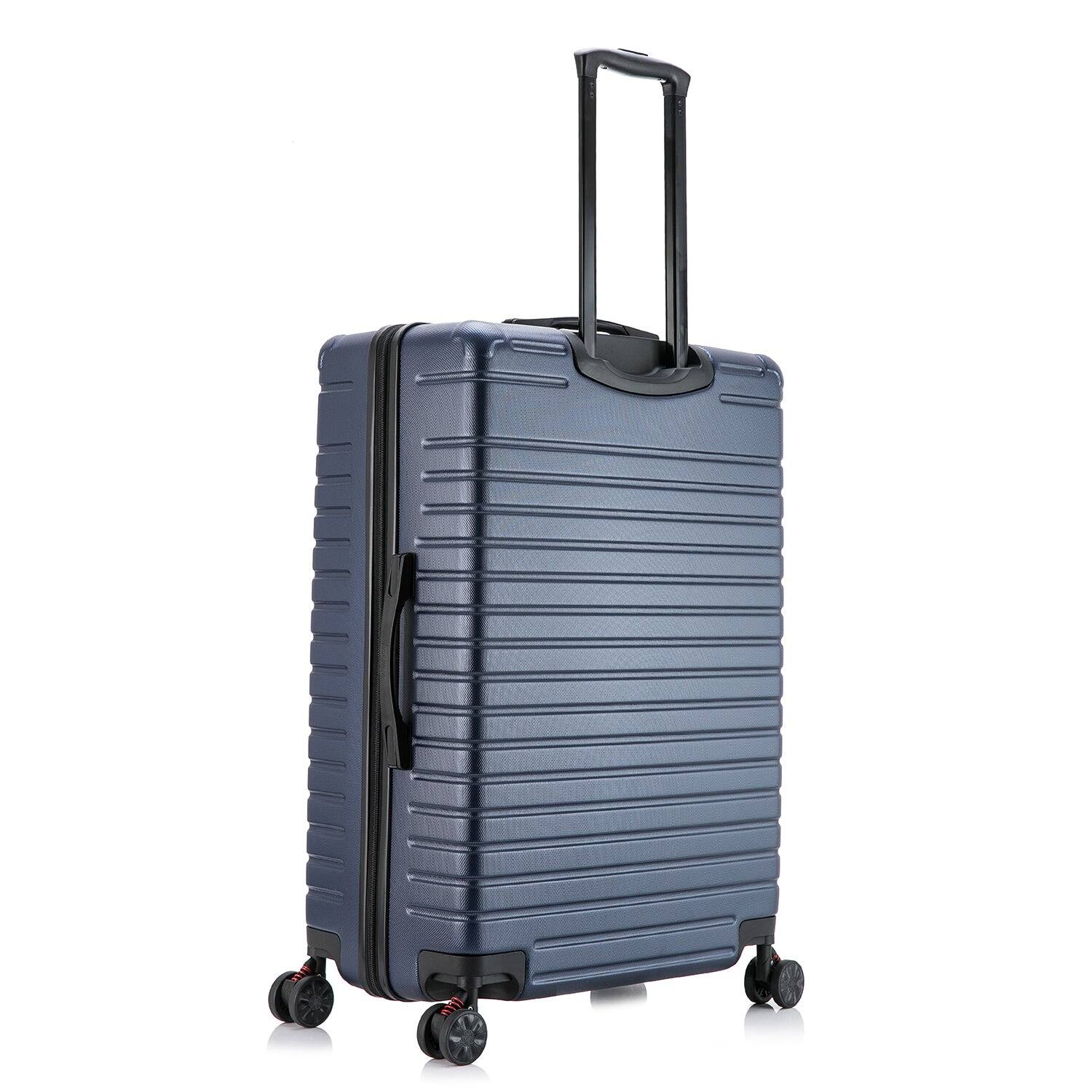 Alt View 1. InUSA - Deep lightweight hardside spinner luggage 28" - BLUE.