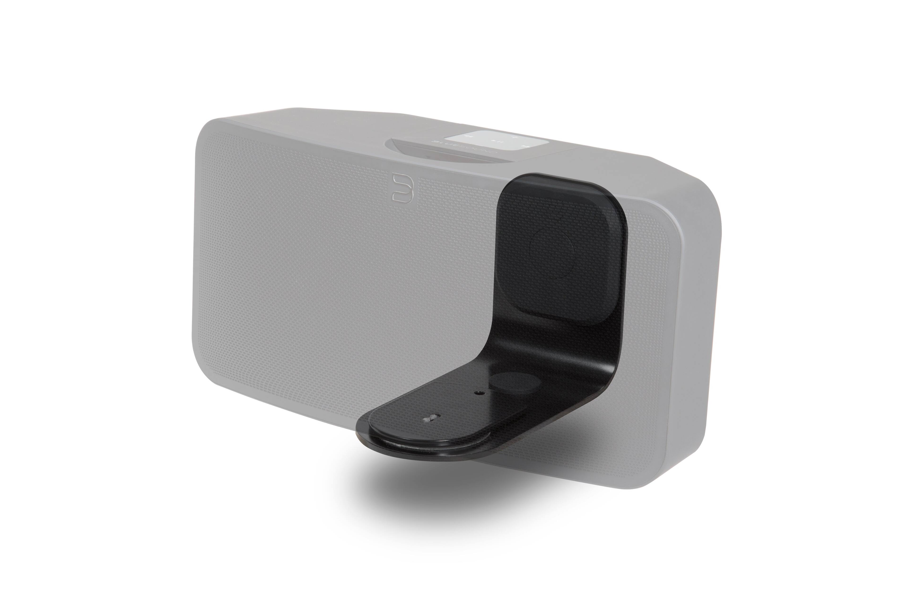 Angle. Bluesound - Bluesound PULSE WM200 Wall Mount Bracket - Black - Black.