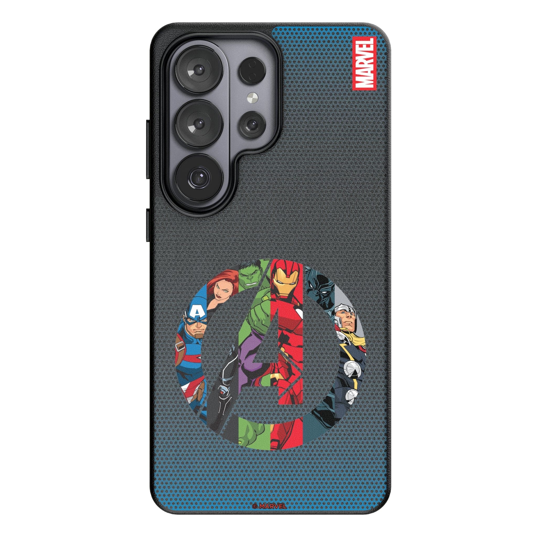 Keyscaper - Entertainment - Marvel Grid MagSafe Compatible Phone Case - Samsung Galaxy S26 - Avengers