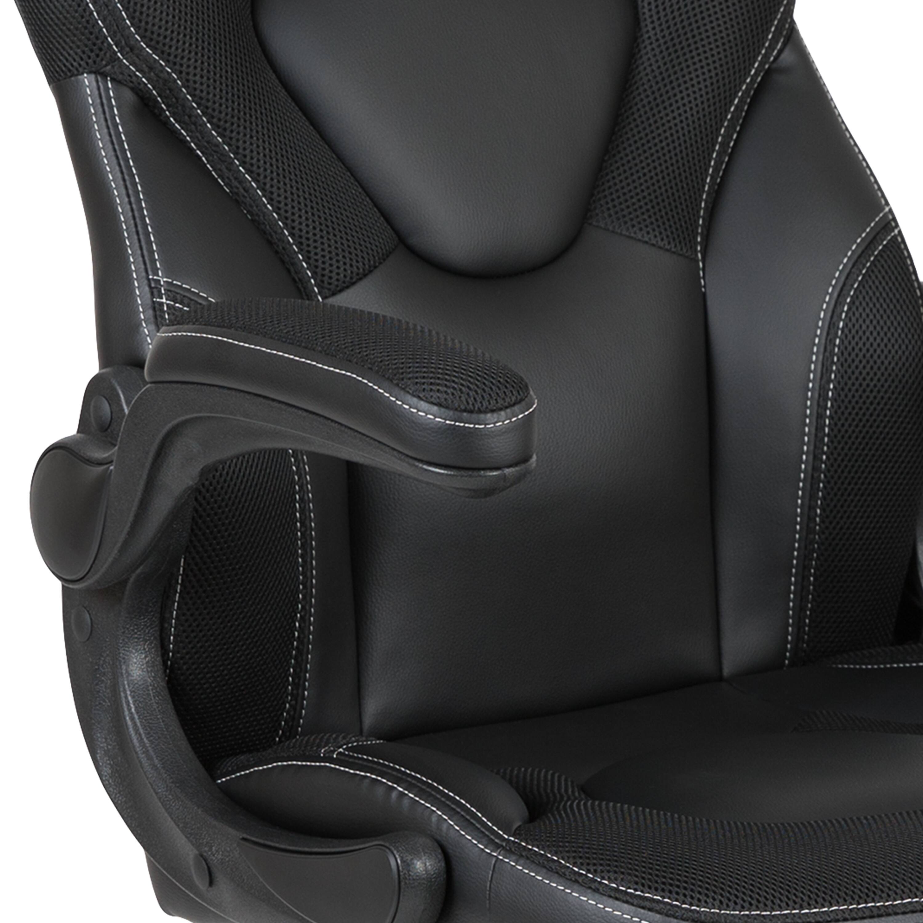 Alt View 10. Emma + Oliver - Z100 Gaming Chair Racing Office Ergonomic Computer PC Adjustable Swivel Chair - Black.