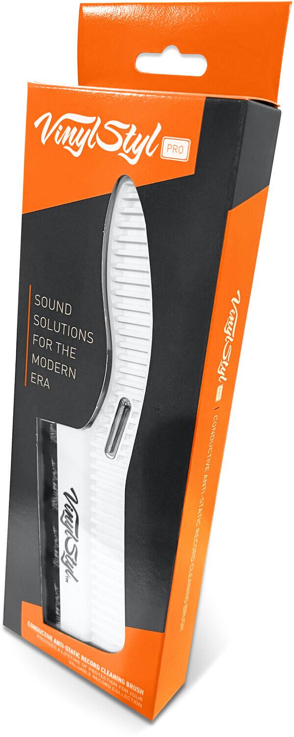 VinylStyl PRO

SOUND SOLUTIONS FOR THE MODERN ERA

CONDUCTIVE ANTI-STATIC RECORD CLEANING BRUSH

CONDUCTIVE ANTI-STATIC RECORD CLEANING BRUSH FOR YOUR VINYL COLLECTION