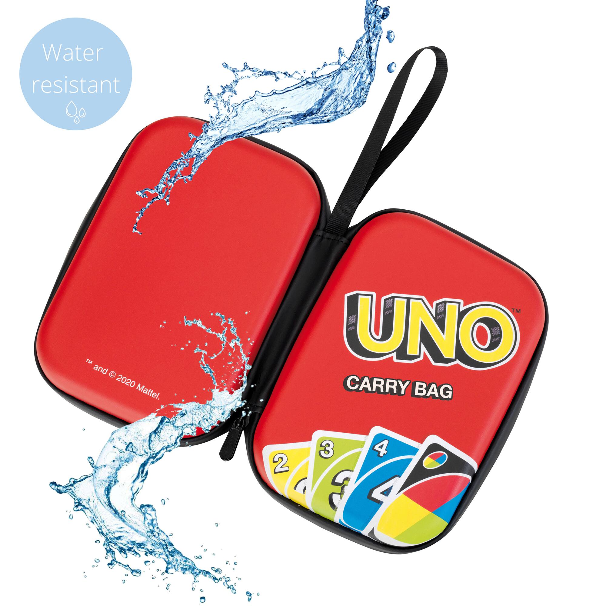 Water resistant TM and 2020 Mattel. TM UNO CARRY BAG 3 4 2 O " 3 4 5 6 7 8 9 10 11 12