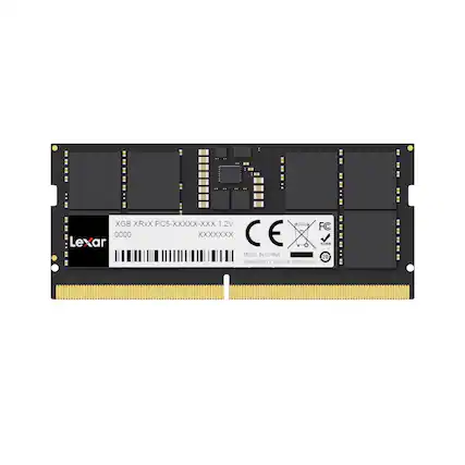 XGB XRxX PC5-XXXXX-XXX 1.2V FC Lexar 0000 XXXXXXX CE Pos MADE IN CHINA 20 WARRANTY VOID IF REMOVED