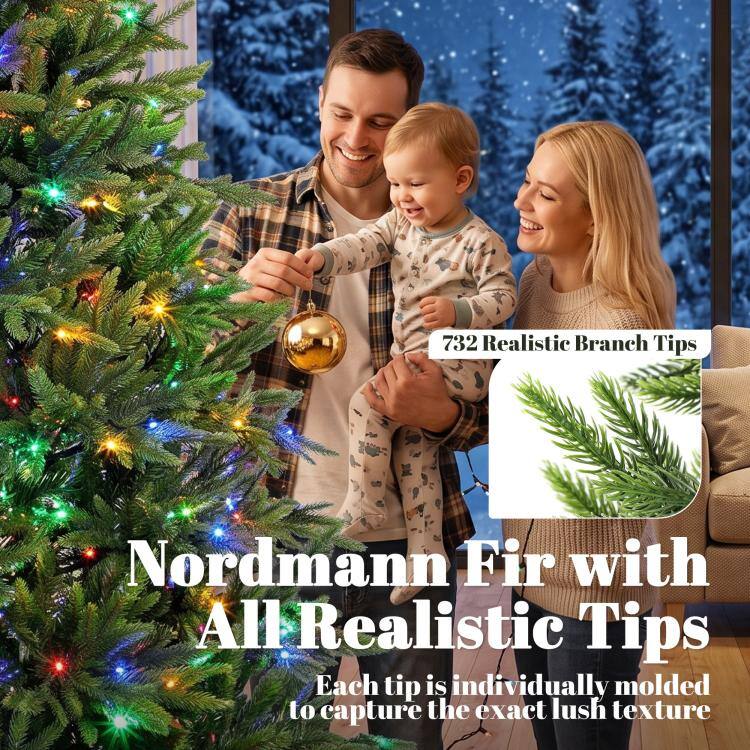 732 Realistic Branch Tips

Nordmann Fir with All Realistic Tips

Each tip is individually molded to capture the exact lush texture