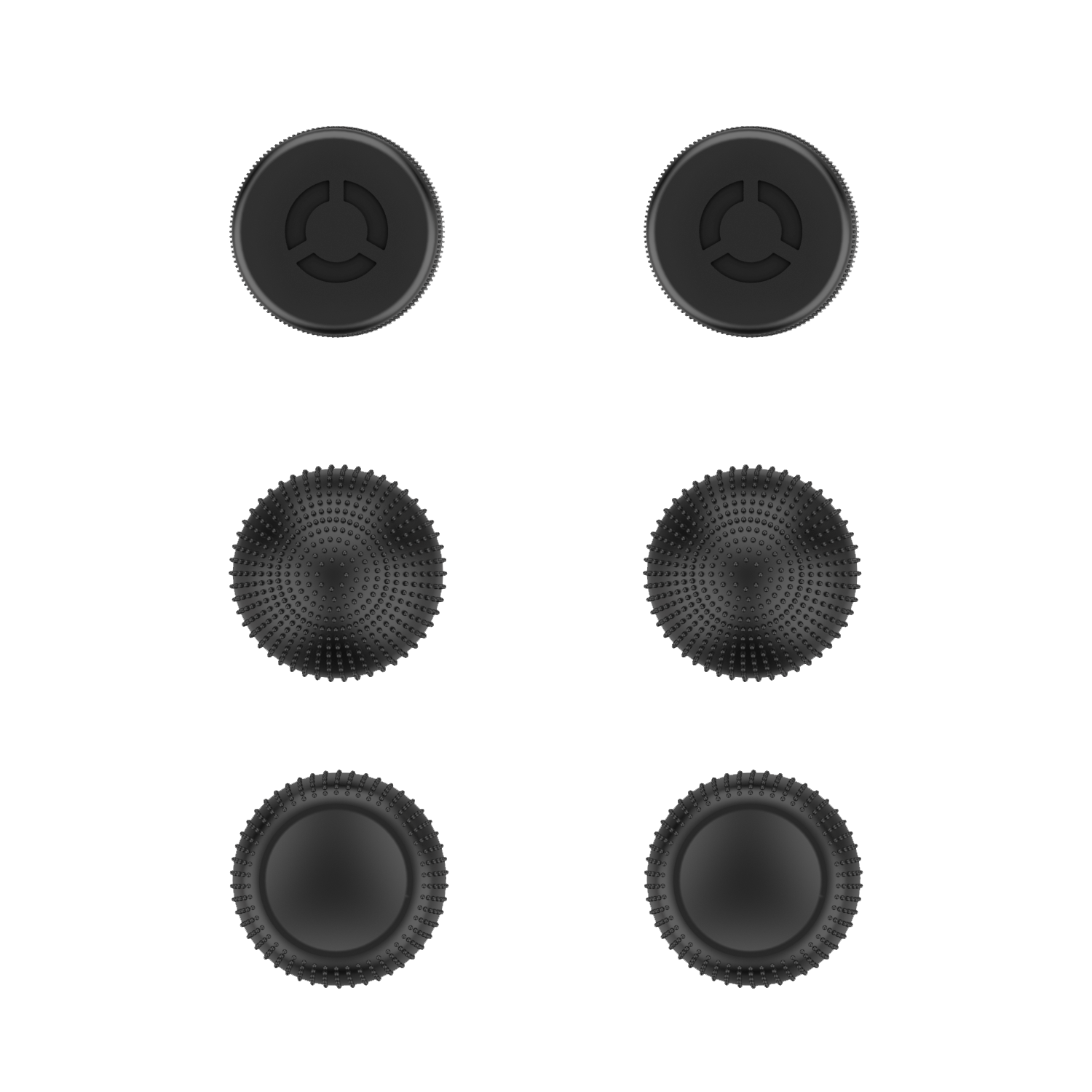 Angle. Lenovo - Legion Go Joystick Caps - Eclipse Black.