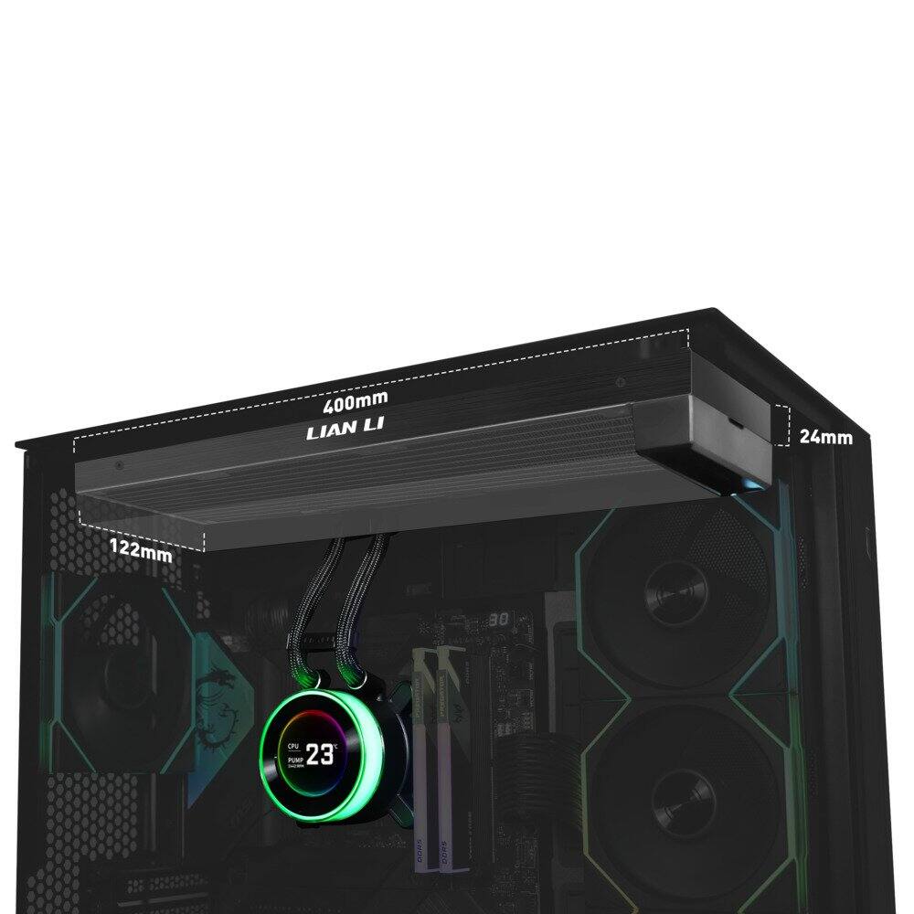 Lian Li Hydroshift II 360 Liquid CPU Cooler Coolant Pathway 2.1