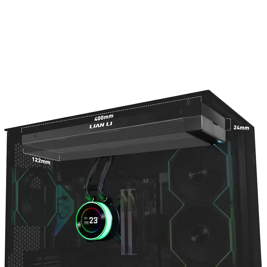 Lian Li Hydroshift II 360 Liquid CPU Cooler Coolant Pathway 2.1