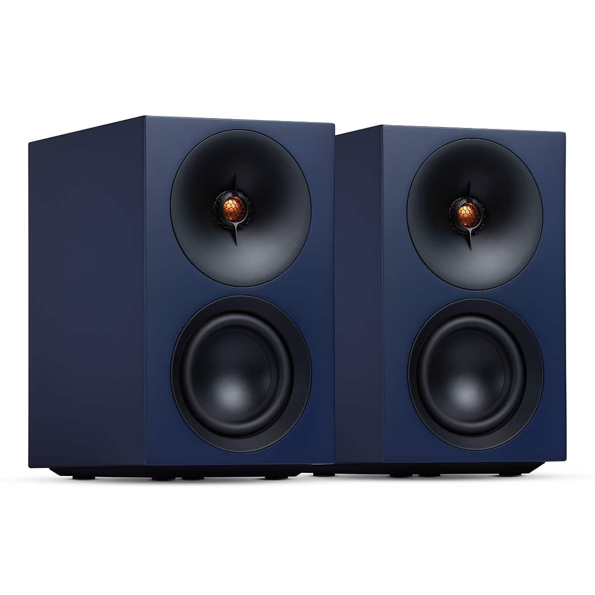 Cambridge Audio - L/R S Ultra Compact Wireless Active Stereo Speakers - Pair - Blue