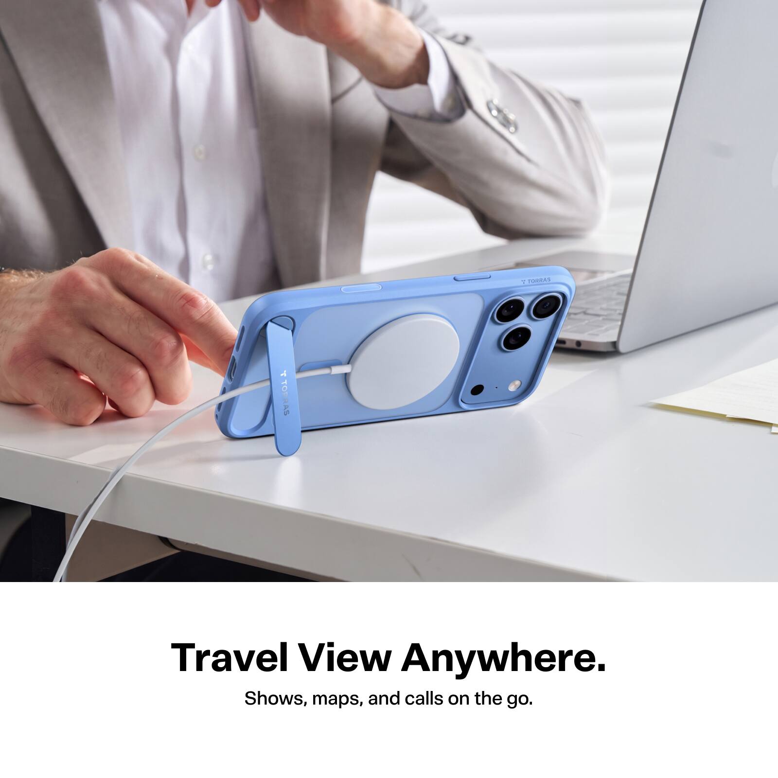Y TORRAS  
T TORRAS  
Travel View Anywhere.  
Shows, maps, and calls on the go.