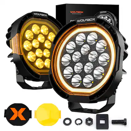 WOLFBOX WOLFBOX WOLPHIN Sre - - vywhew O WOLFBOX X
