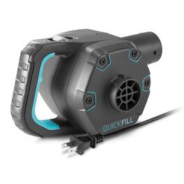 Fabibe - Quick Fill 120 Volt Ac Electric 38.9 Cfm Inflatable Float & Air Bed Pump 120V POWER ADAPTER Makes indoor - Default