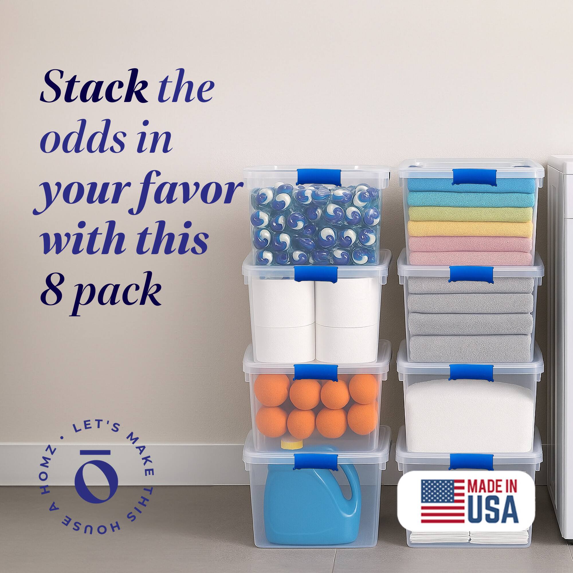 Stack the odds in your favor with this 8 pack

LET'S MAKE THIS HOUSE

MADE IN USA