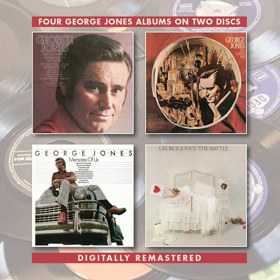 George Jones Red Razorblade George Jones George Jones / In A Gospel Way / Memories Of Us / The ...