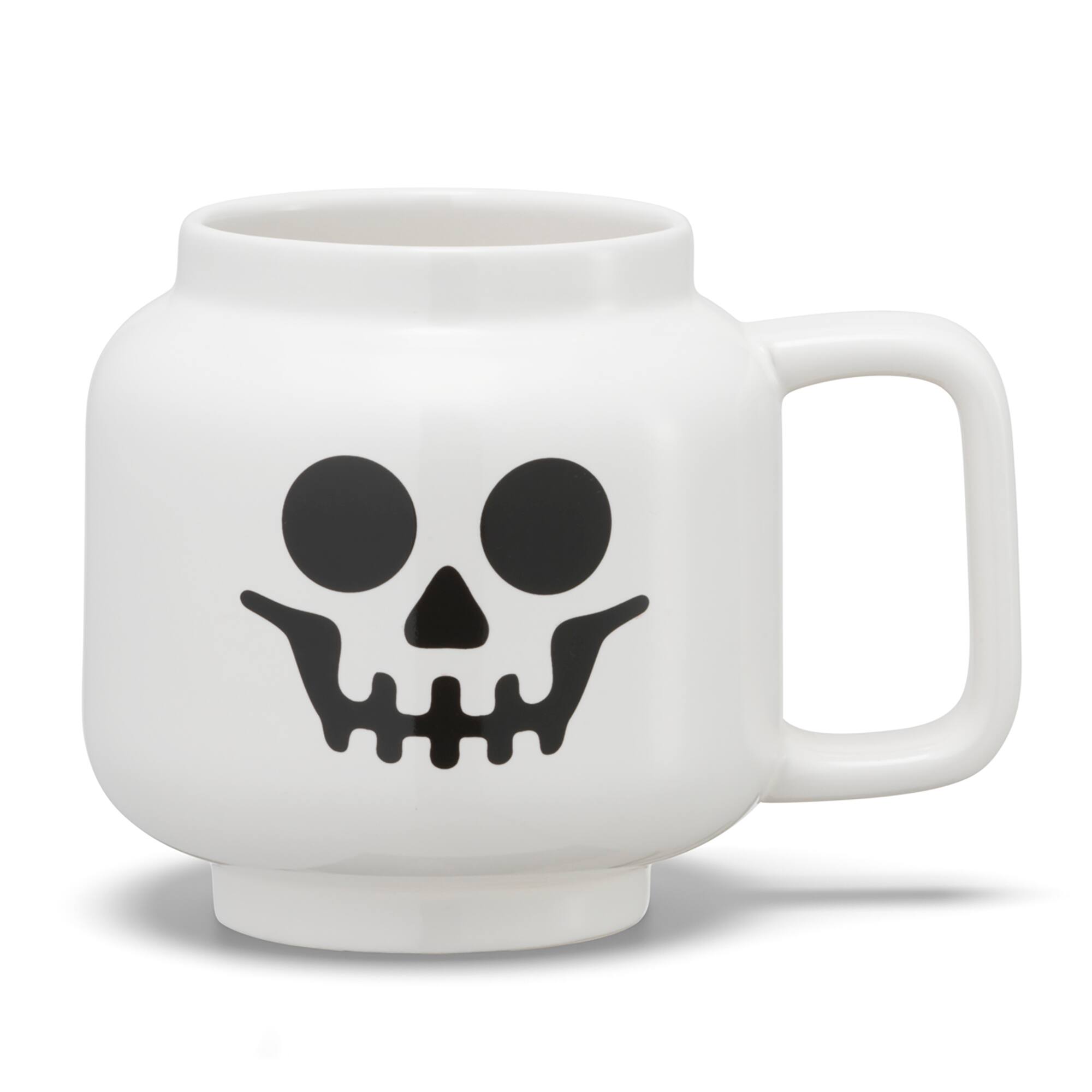 Room Copenhagen - LEGO: Skeloton Large Ceramic Mug, 17.9oz - White