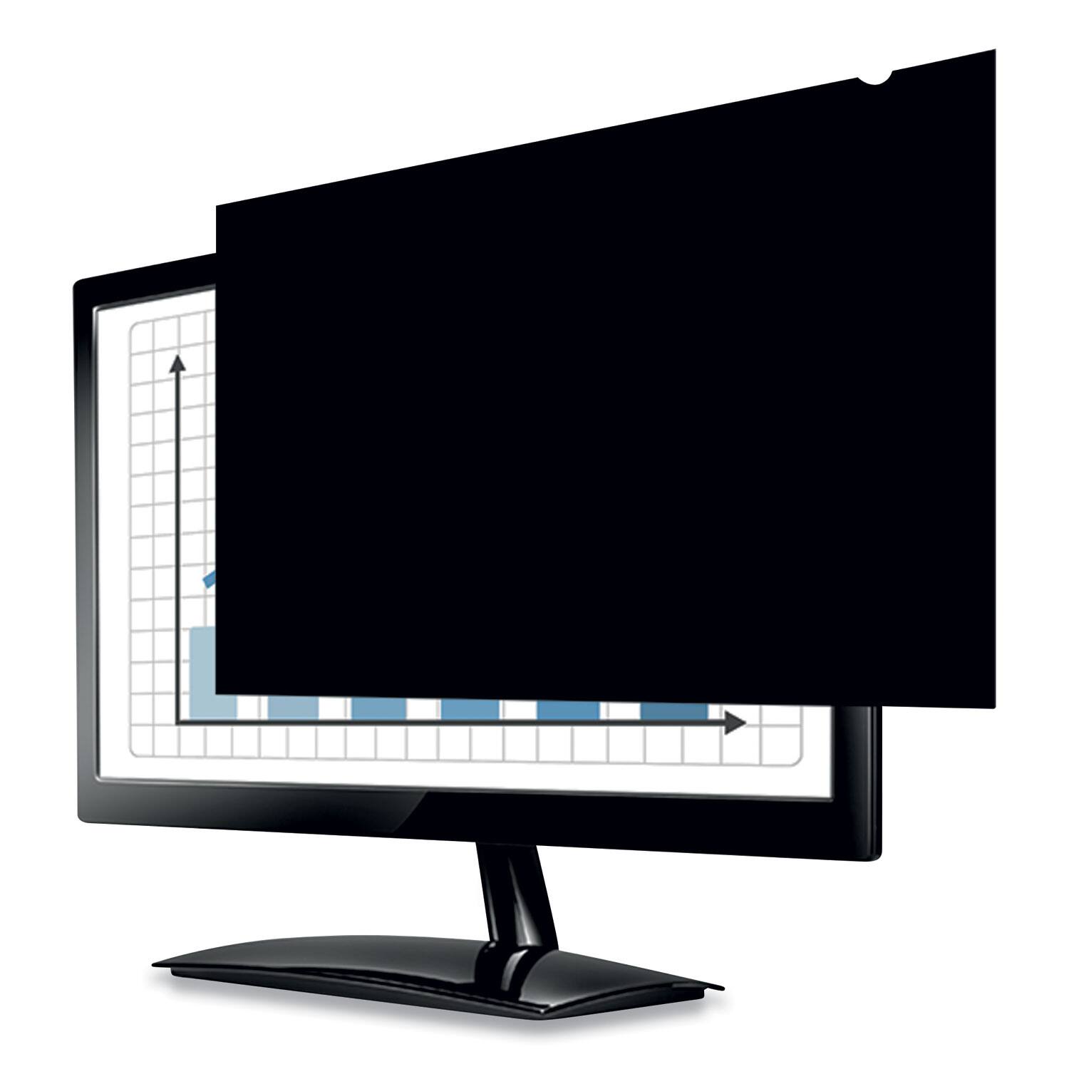 Alt View 1. Fellowes - 4801501 PrivaScreen Blackout Privacy Filter for 22 in. Flat Panel Monitor/Laptop - Black.