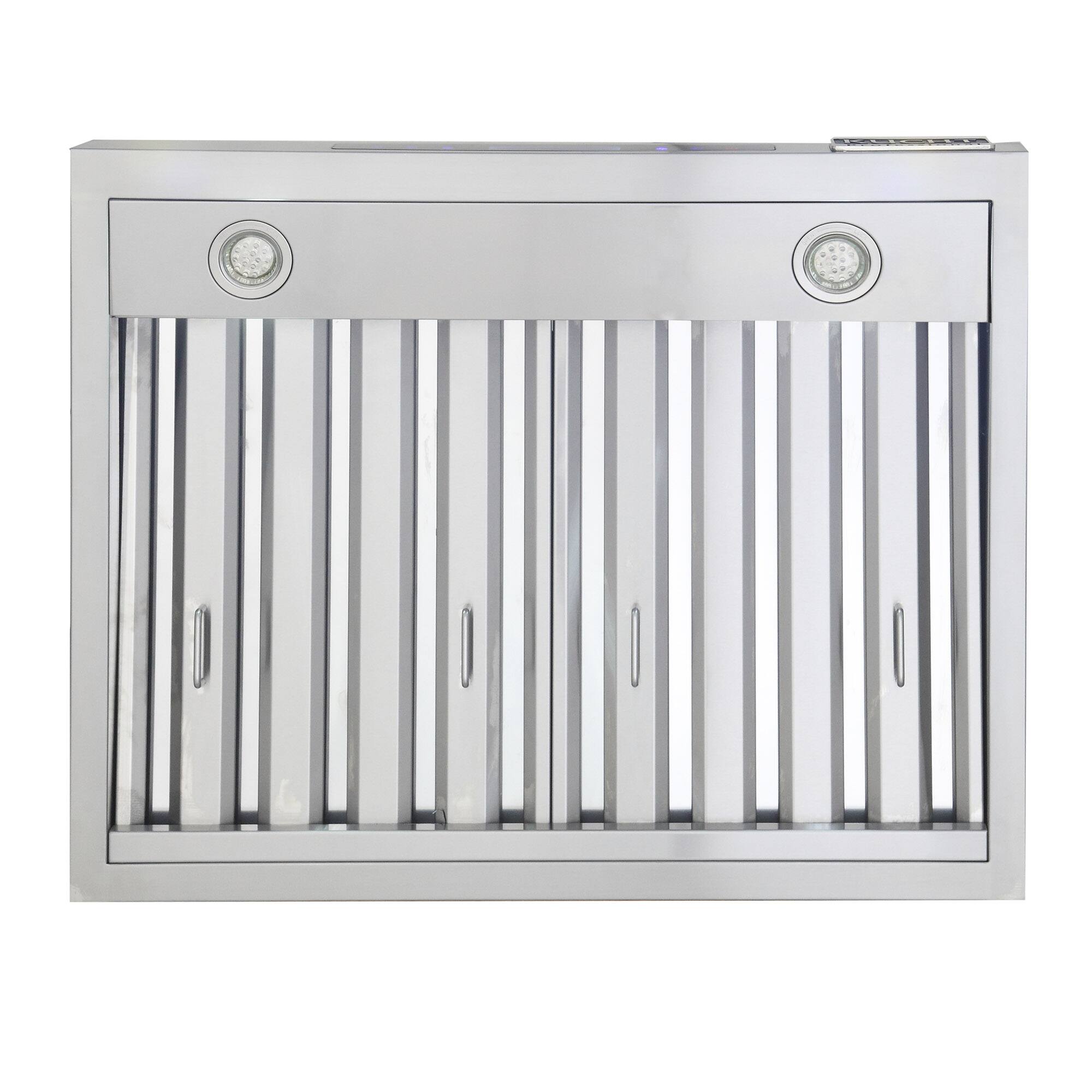 Alt View 2. Kucht - Pro Style 30 in. 900 CFM Under Cabinet Range Hood, Stainless Steel - Stainless Steel.