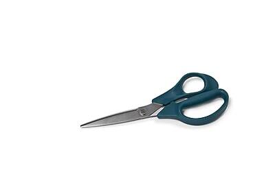 Alt View 3. TRU RED - 8" Stainless Steel Scissors, Straight Handle - Teal.