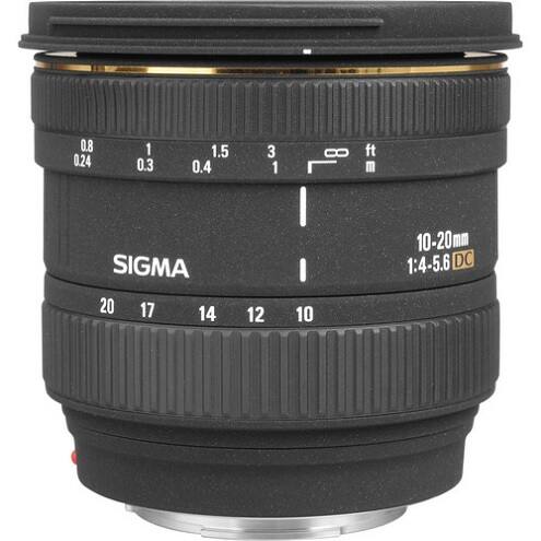 0.8 0.24 1 0.3 1.5 0.4 3 1 - ft m SIGMA 20 17 14 12 10 10-20mm 1:4-5.6 DC
