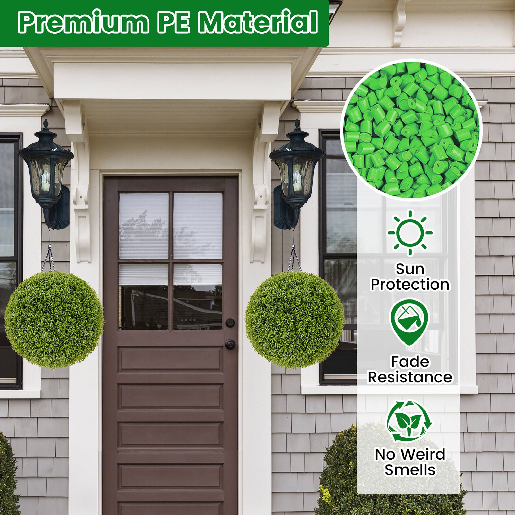 Premium PE Material

- Sun Protection
- Fade Resistance
- No Weird Smells