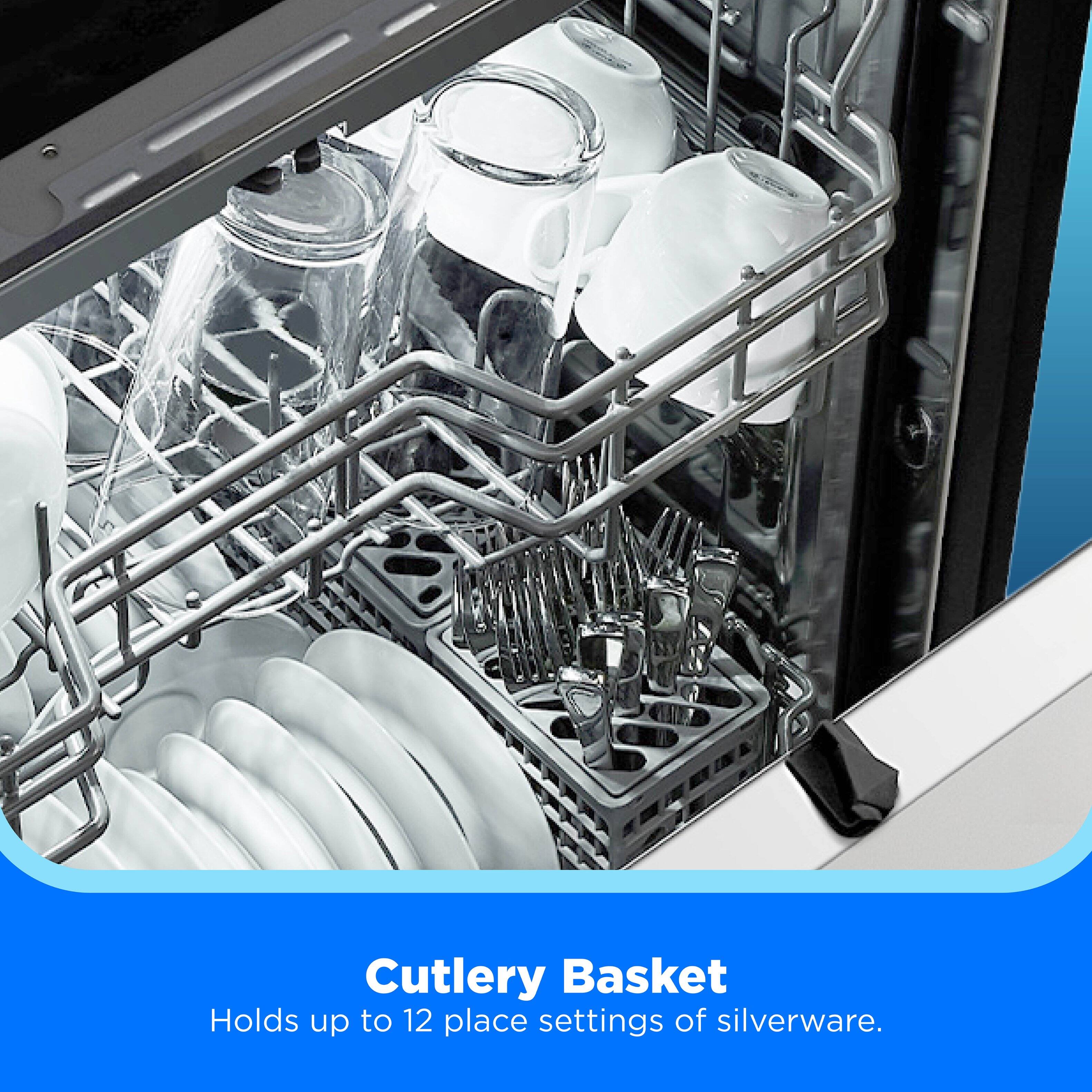 Cutlery Basket  
Holds up to 12 place settings of silverware.