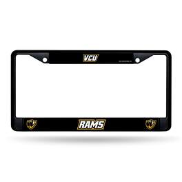 Rico Industries - VCU Rams Virginia Commonwealth University Black Metal License Plate Frame - Multi