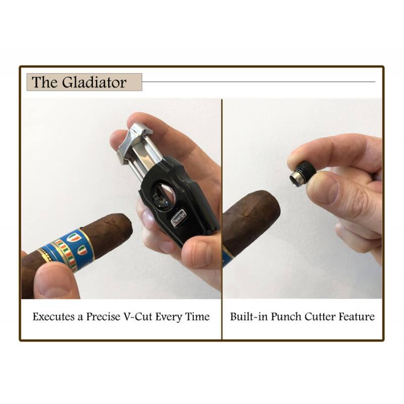 The Gladiator

Executes a Precise V-Cut Every Time

Built-in Punch Cutter Feature