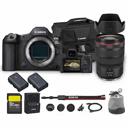 Canon - EOS R5 Mark II Mirrorless Camera 8K Video Pro Photo Bundle