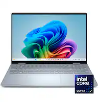 Dell - Plus 16" 2K 2-in-1 Touchscreen Laptop - Intel Core Ultra 7 Series 2 256V 2024 - 16GB Memory - 1TB Storage - Copilot+ PC - Ice Blue - Front_Zoom