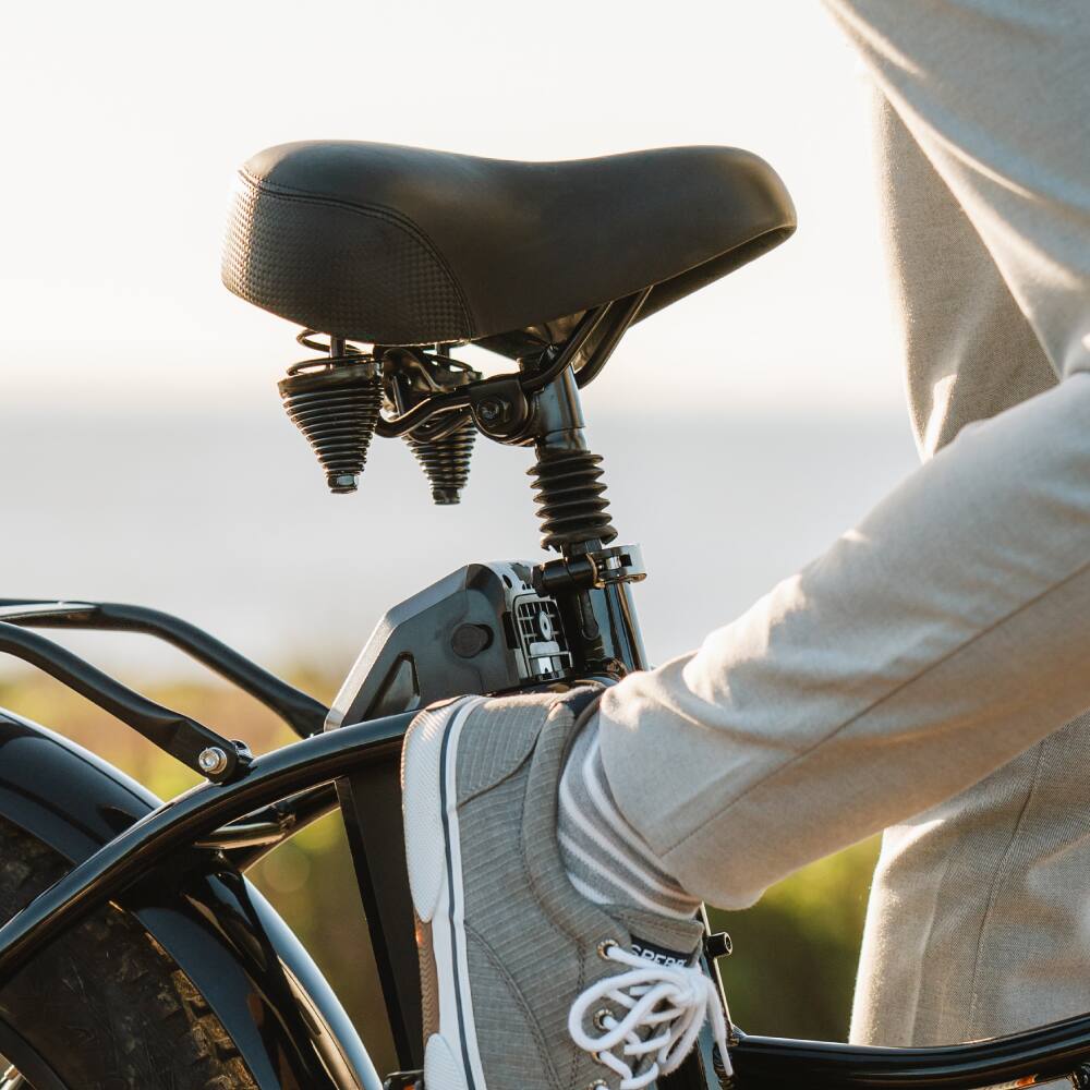 Lectric eBikes XP Series Comfort Package Giant Seat + XP Suspension