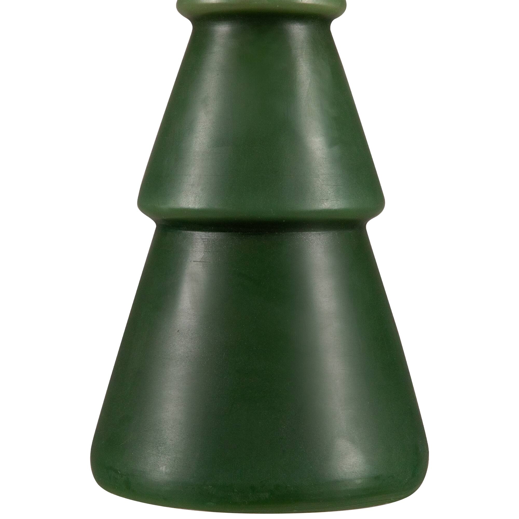 Alt View 7. Northlight - Flameless LED Flickering  Christmas Tree Wax Candles - 10.5" - Green - Set of 2.