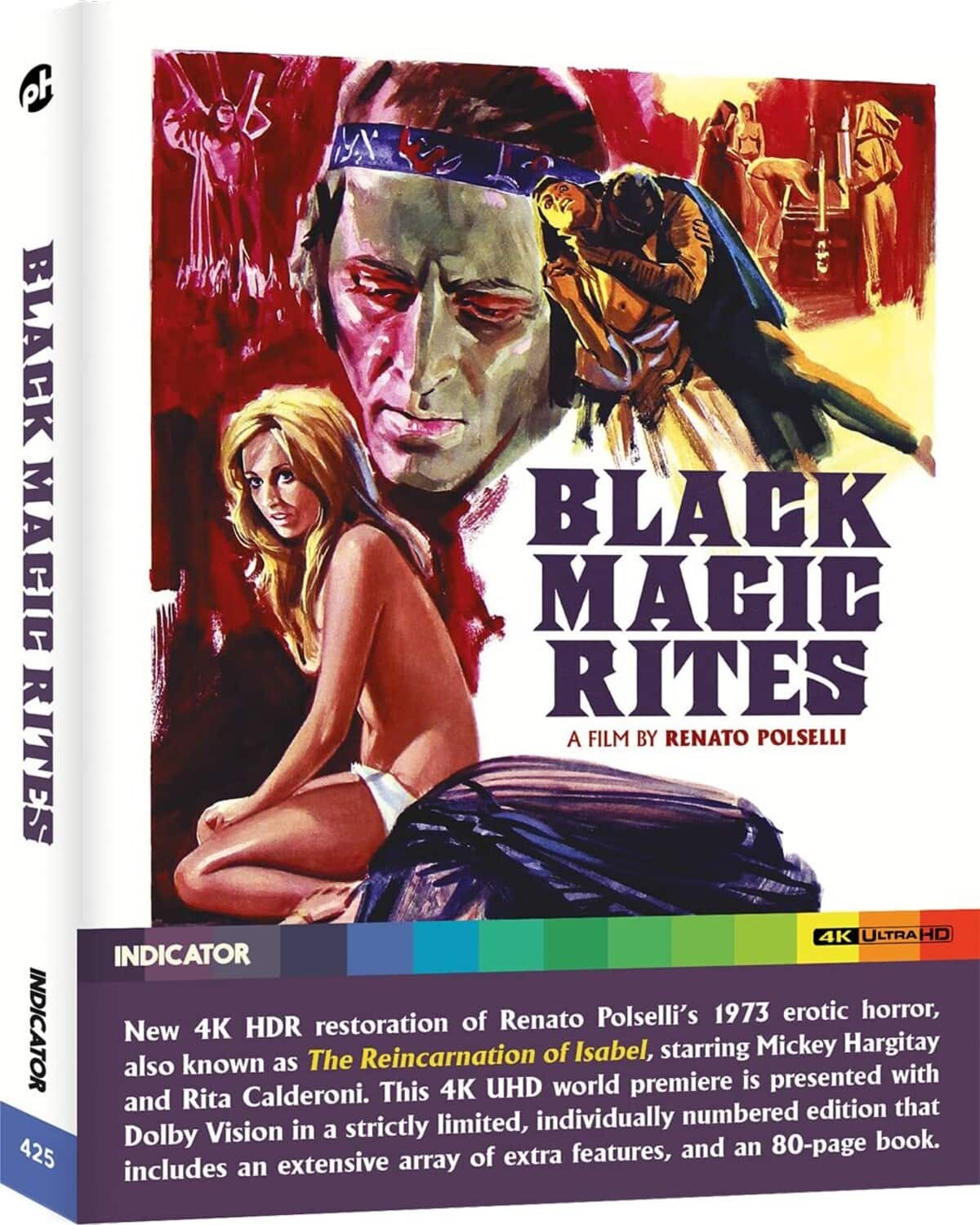 Black Magic Rites (aka The Reincarnation of Isabel)  - 4K Blu-Ray