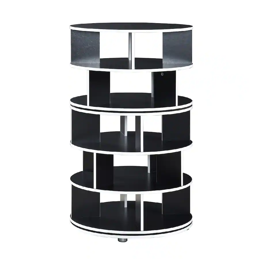 Kings Brand Furniture 5 Tier Rotating Shoe Rack, 360° Revolving Lazy ...