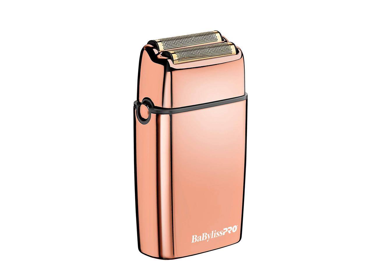 Alt View 6. Babyliss - BaByliss PRO  FOILFX02  Cordless Metal ROSE GOLD Double Foil Shaver FXFS2RG-ROSE GOLD - Rose Gold.