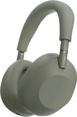 Sony - WH-1000XM6- Best Wireless Noise Cancelling Headphones - Olive Gray