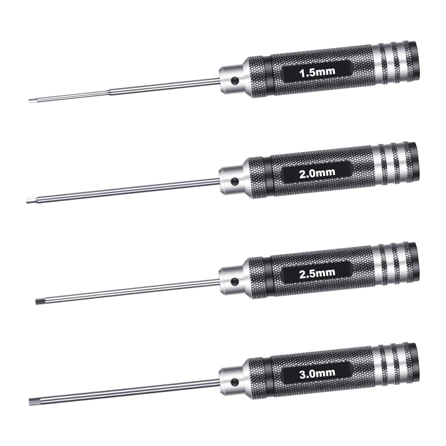Neewer - Lightweight Hex Screwdriver Tool Kit, 4 Sizes (1.5-3.0mm), TiN Coating, Durable price history on PriceWatchPro