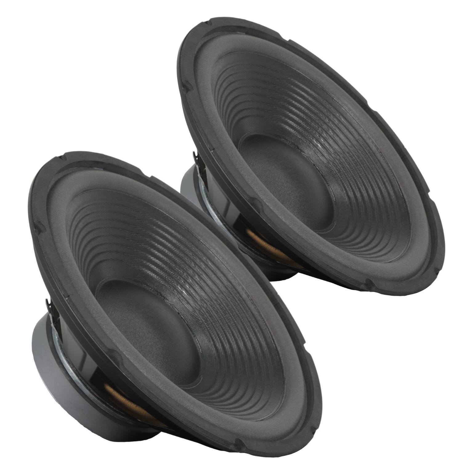 Front. 5 CORE - 5Core 12 Inch Car Woofer Audio Pair 600W Combined 4Ohm Deep Bass Replacement Sub Woofer Loud Speaker - Black.