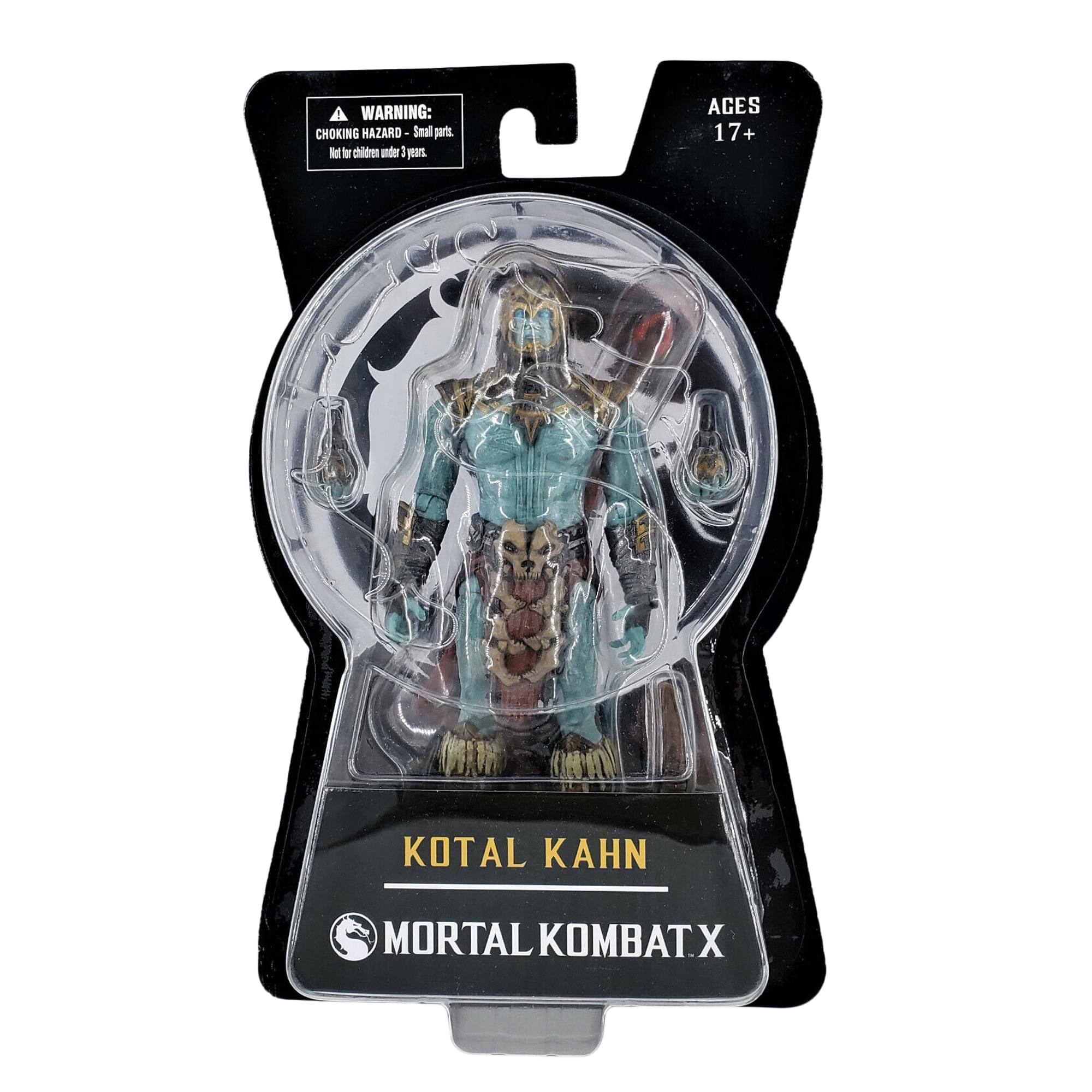 WARNING: CHOKING HAZARD - Small parts. Not for children under 3 years.  
AGES 17+  
KOTAL KAHN  
MORTAL KOMBAT X
