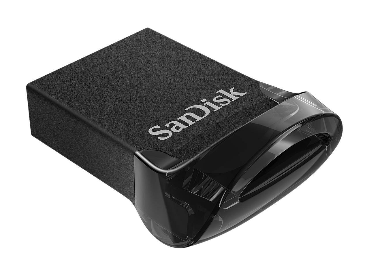 Alt View 1. SanDisk - Sandisk 128GB Ultra Fit USB 3.1 Flash Drive, Speed Up to 130MB/s (SDCZ430-128G-G46) - G46.