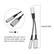13cm/0.43ft
Color:
Compatible with both Type C and Aux audio cables, you can listen to music while charging.