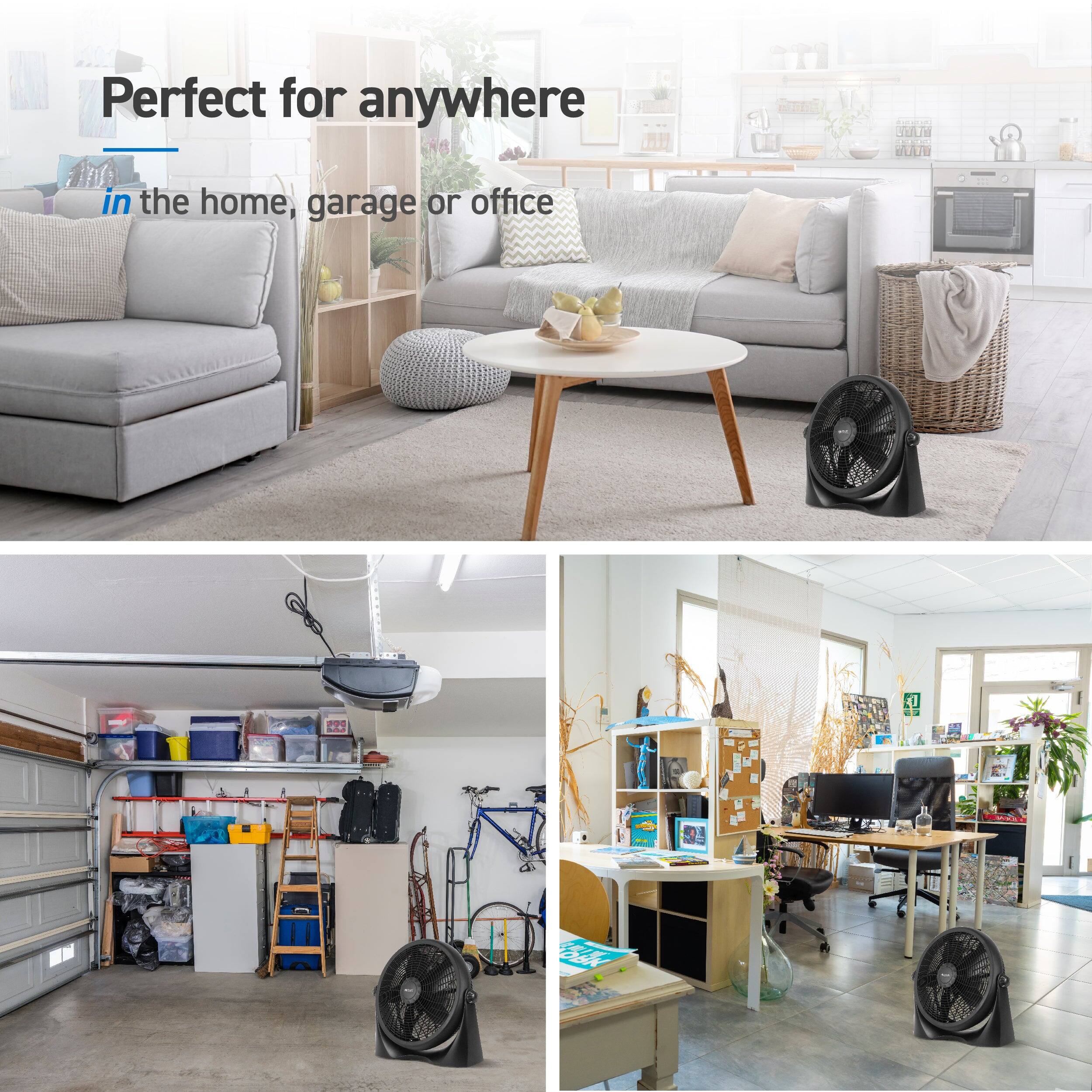 Perfect for anywhere in the home, garage or office.