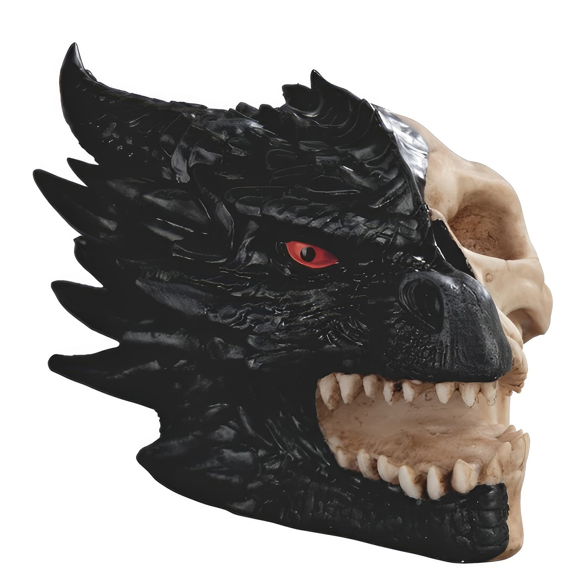 FC Design - 5"W Dragon Skull Figurine Statue Office/Computer Desk Tabletop Medieval Gaming Home Decor Gift - Multi-Color