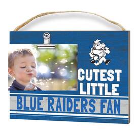 Jardine - MTSU Raiders 8'' x 10'' Cutest Little Team Logo Clip Photo Frame - Blue