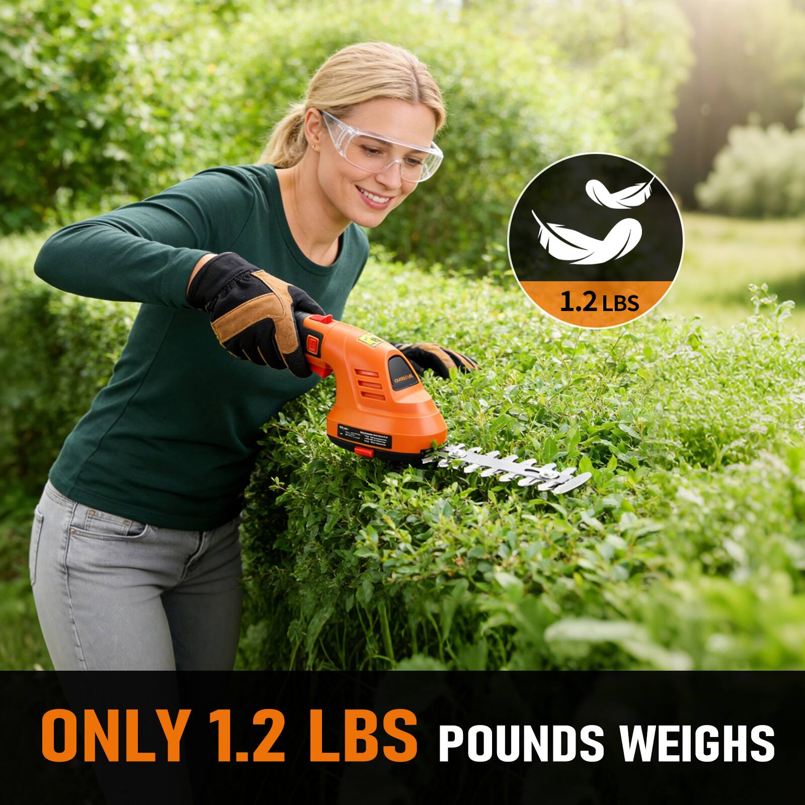 1.2 LBS - ONLY 1.2 LBS POUNDS WEIGHS