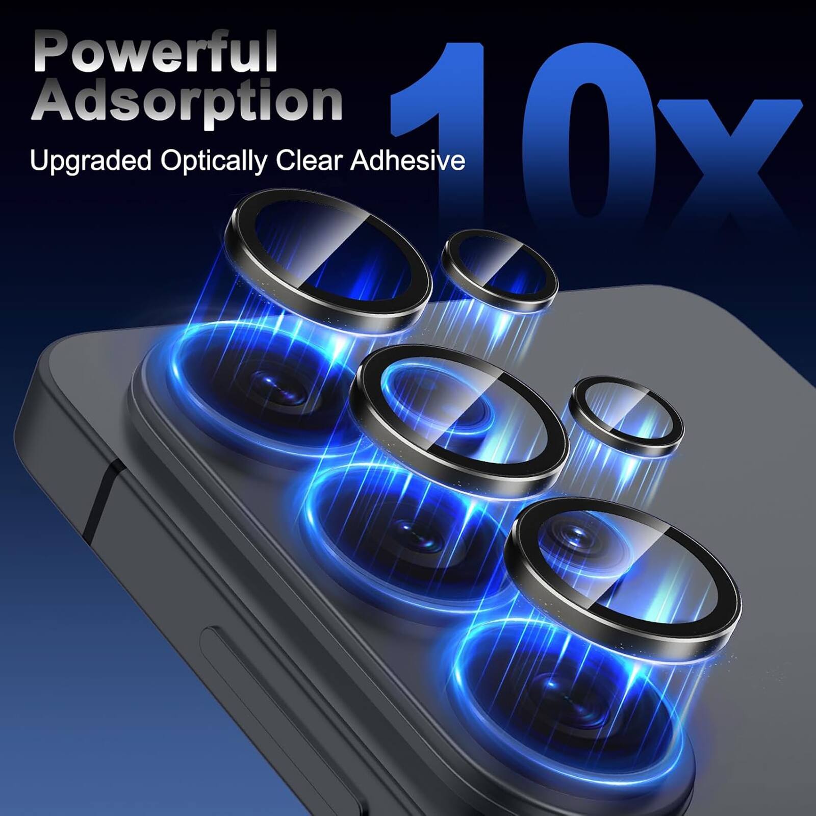 Powerful Adsorption  
Upgraded Optically Clear Adhesive  
10x
