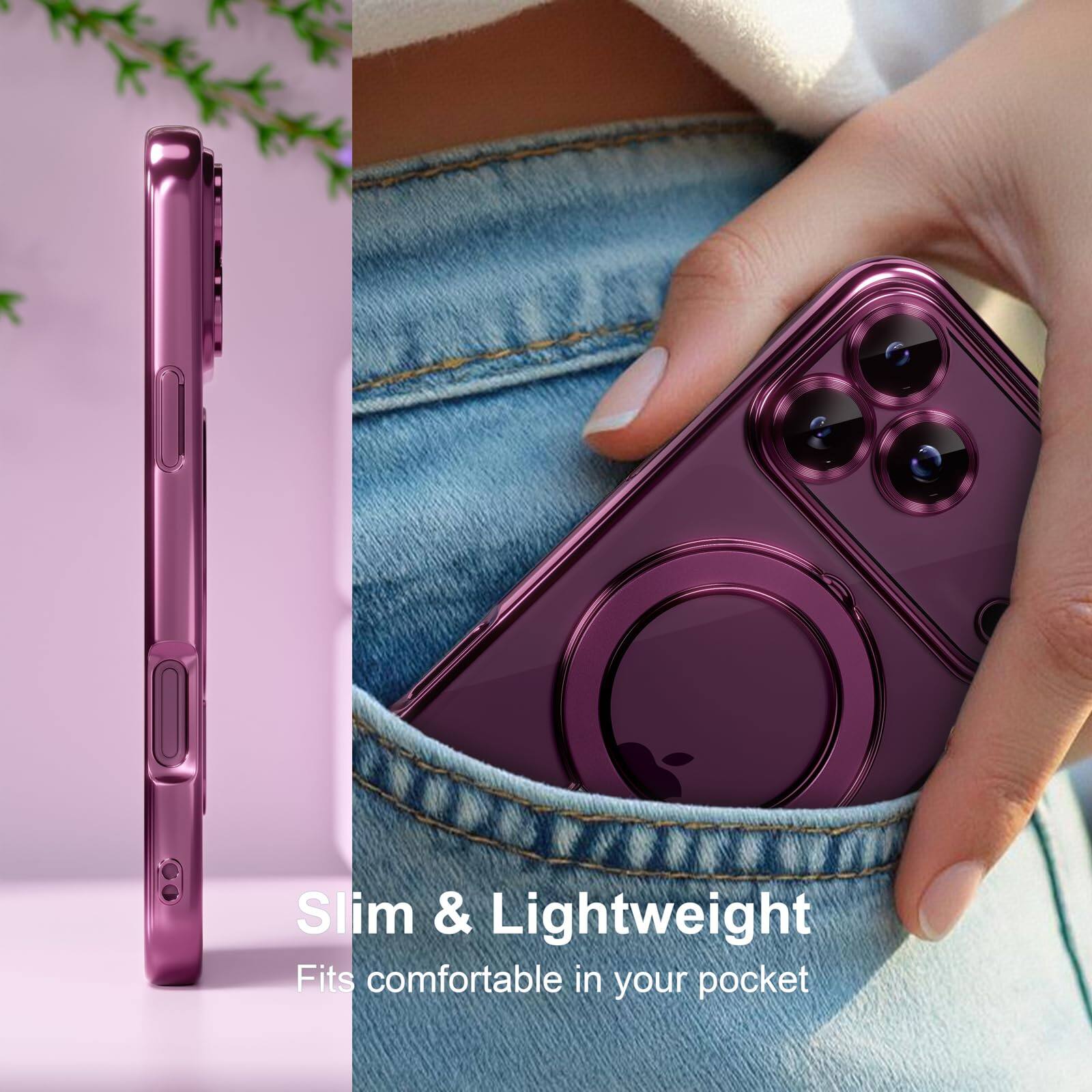 Slim & Lightweight  
Fits comfortably in your pocket