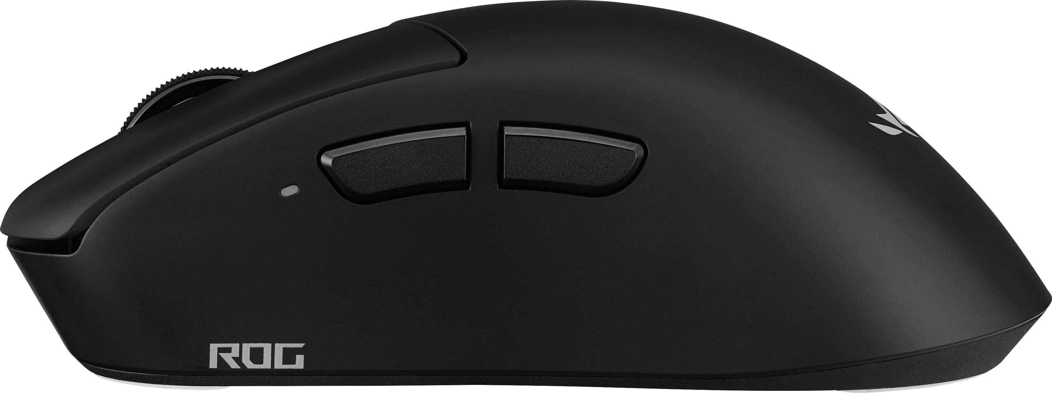 Alt View 10. ASUS - ROG Gladius IV Ultralight Optical Gaming Mouse with ROG SpeedNova Wireless Technology and Customizable Weight Tuning - Black.